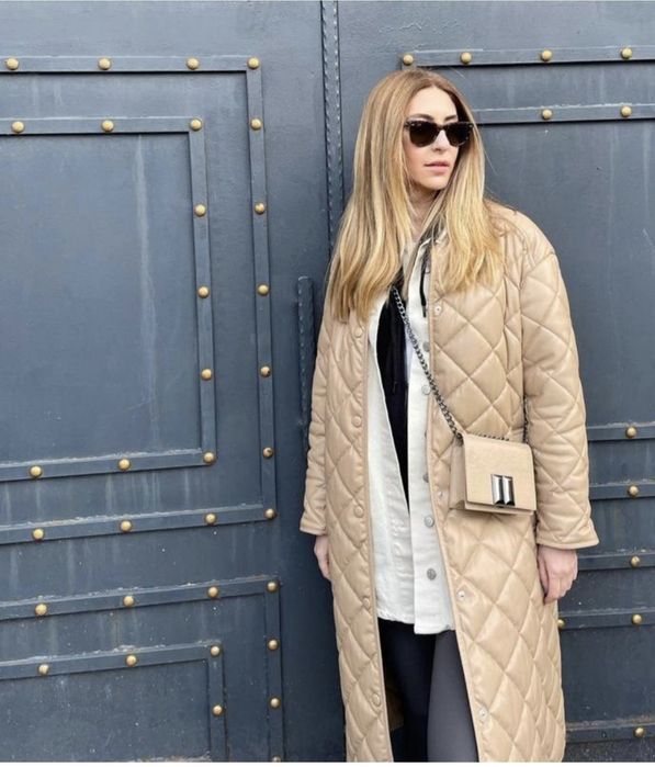 Шкіряний пуховик, тренч, куртка Zara