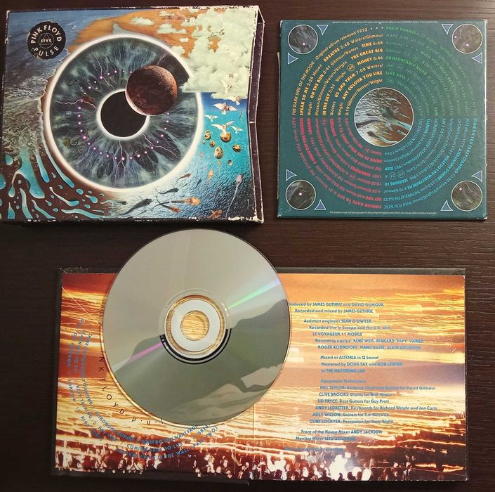DVD Pink Floyd & Syd Barret + CD PULSE live 1995