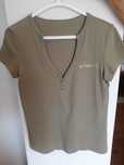 T-shirt verde tropa Burberry
