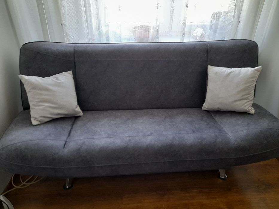 Sprzedam lozko kolor grafitowy