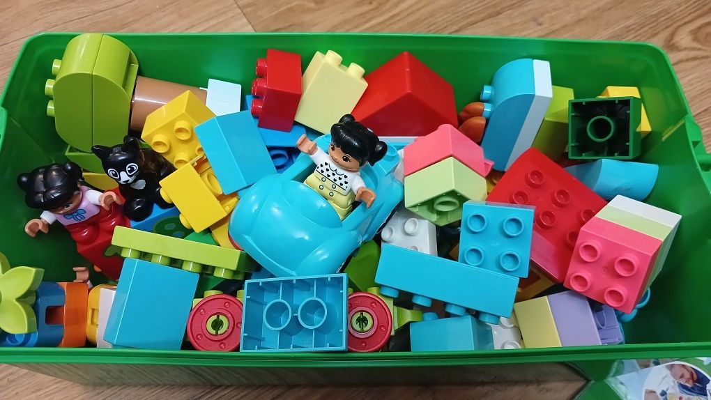 Набір lego duplo коробка з кубиками(10913) і рахуй та грай(10847)