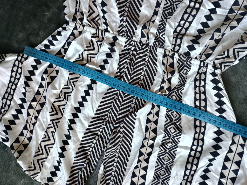 Letnia sukienka z wiskozy boho Rainbow