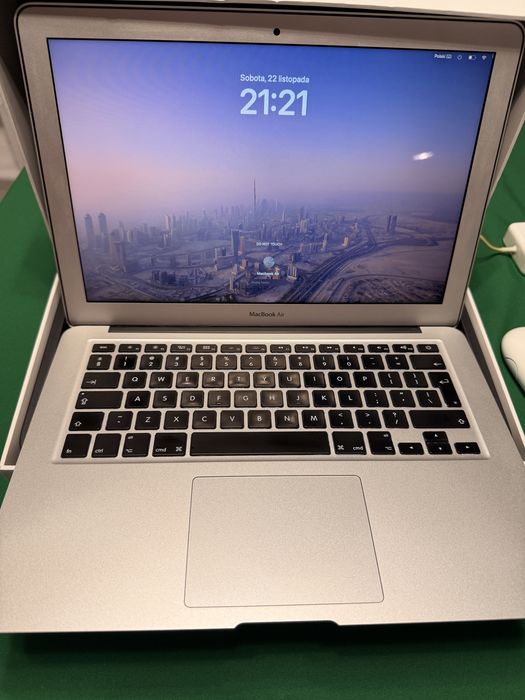 Apple Macbook Air 2015, 512 GB, A1466, gratis myszka BT, 2 ładowarki