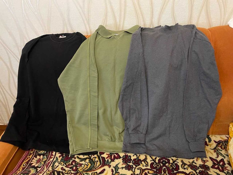 Футболки чоловічі теплі натуральний склад-бавовна