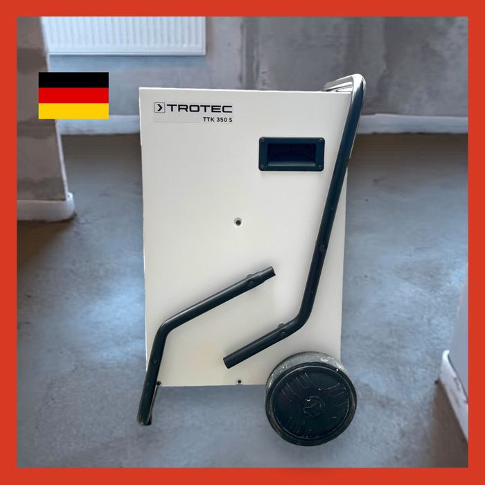 Осушитель воздуха аренда 180м 70л TROTEC 350S мощный промышленный