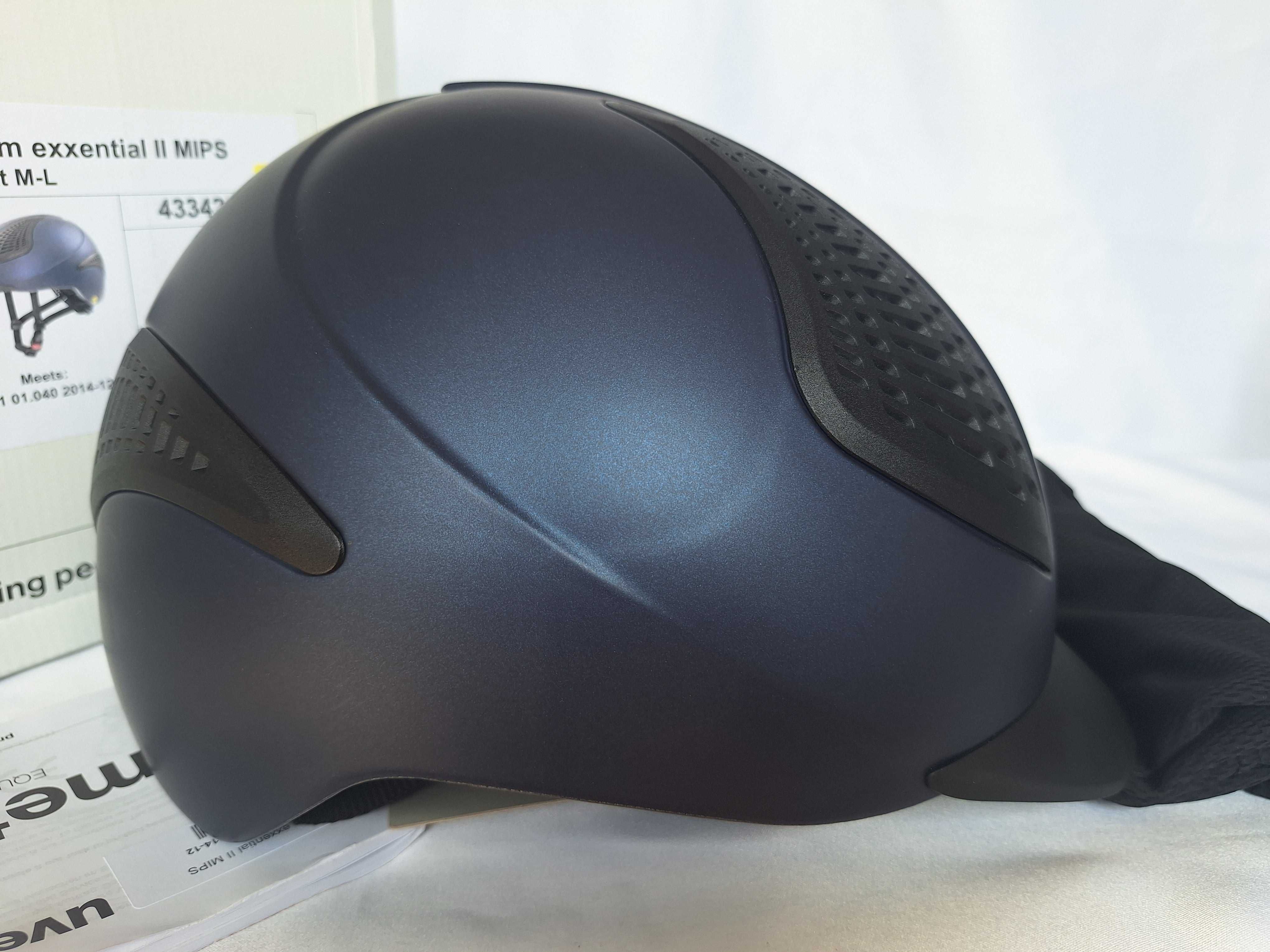 Kask jeździecki toczek Uvex Reithelm Exxential II Mips M/L 57-59cm