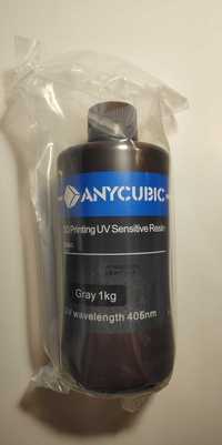 Anycubic Standard Grey 1L żywica UV do druku 3D 4 sztuki