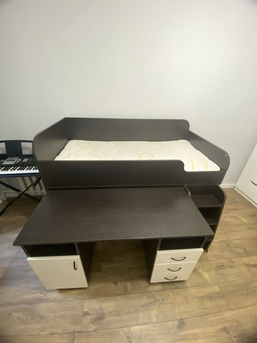 Ліжко стіл дитяче модуль