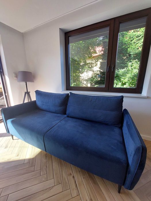 Granatowa Sofa KIOTO