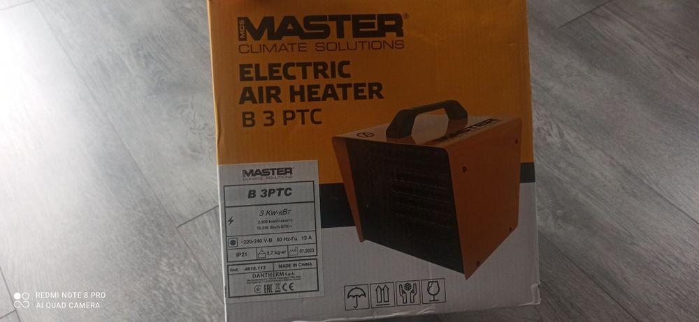 Master Nagrzewnica B 3PTC NOWA