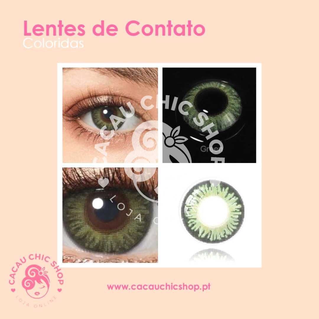 Lentes de Contato Coloridas - Acessórios Pestanas