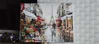 Obraz druk na płótnie 80x60. Styler Canvas Watercolor Paris