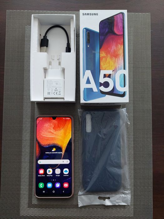 Telefon Samsung Galaxy A50  dualSIM  niebieski  4G/128G