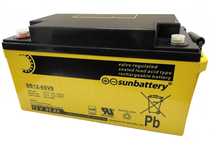 SunBattery SB 12-65 12V 65Ah AGM UPS SB12-65V0   2szt.