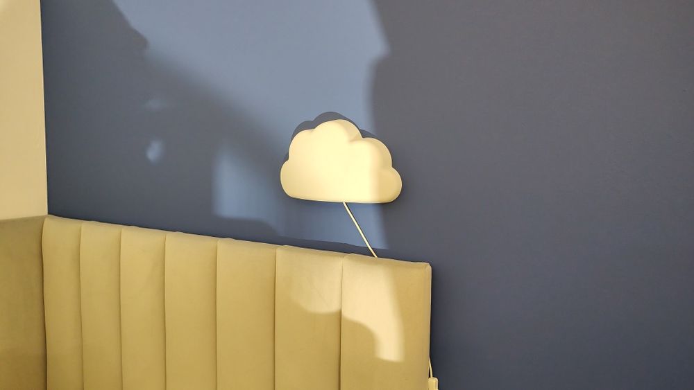 Ikea UPPLYST lampka chmurka stan bdb