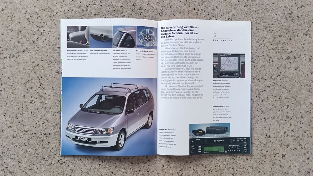 TOYOTA Picnic Prospekt