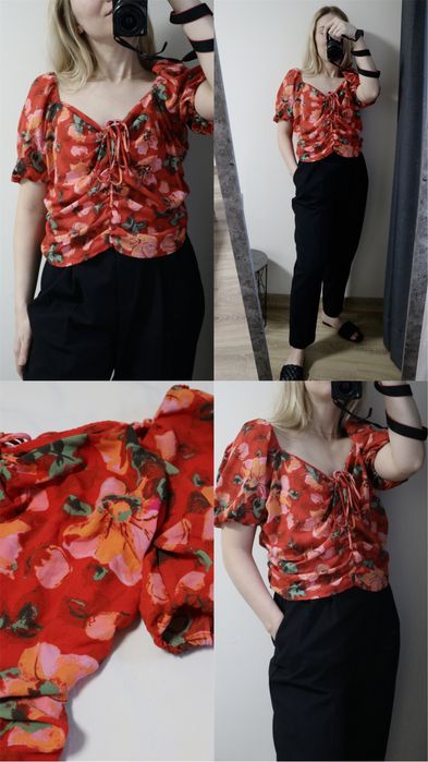 8 hm Блузка кофта zara stradivarius блуза топ