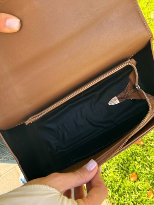 Сумка екошкіра чорний,хакі