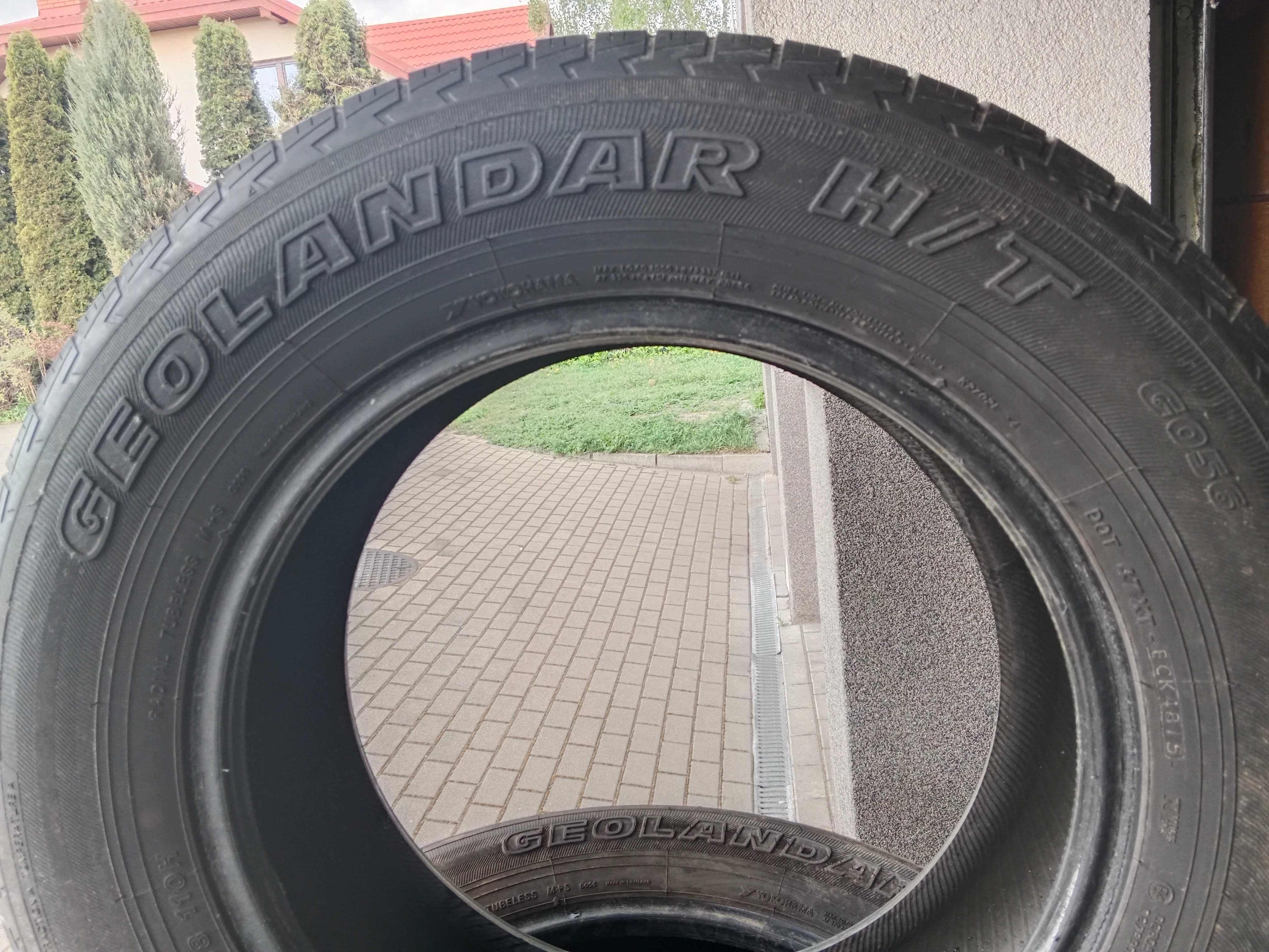 Opony używane 265/60R18 Yokohama Geolandar H/T G056 5szt.