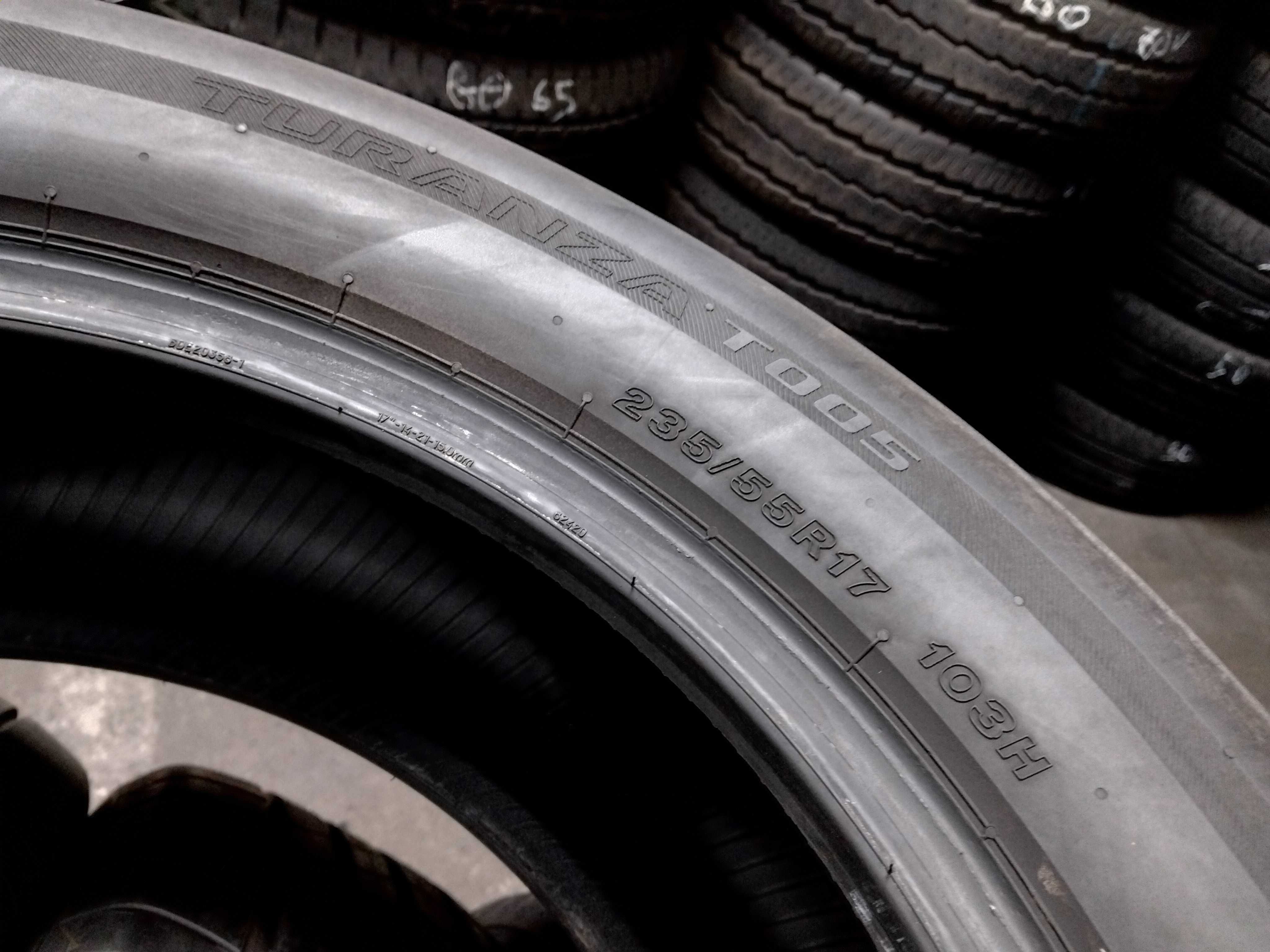 Шини бу 235/55 R17 Bridgestone Turanza T005 Комплект Літо
