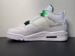 Jordan 4 mettalic green