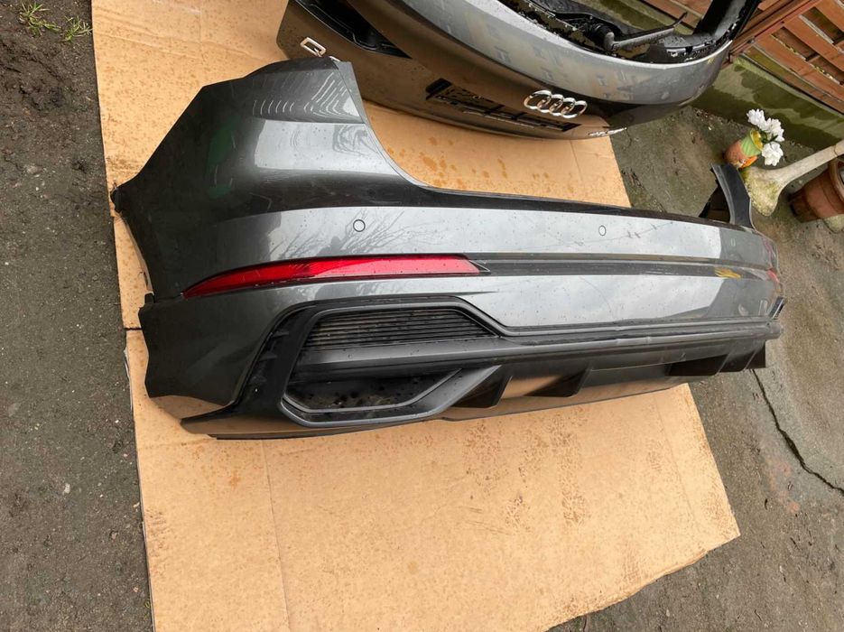 Audi Q3 разборка бампер запчасти ауди Q3 рестайл дорестайл sline