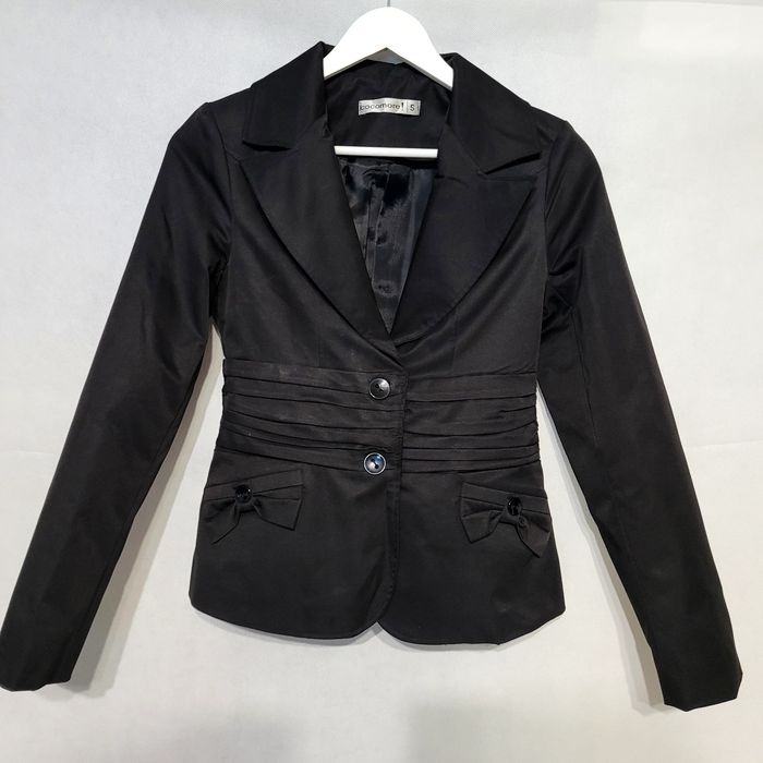 Czarna elegancka marynarka Cocomore, rozm.s. Stan idealny. Praktycznie