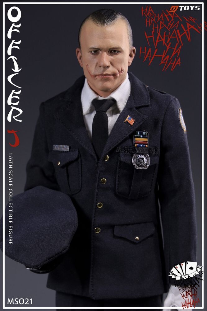 Фигурка 1/6 Joker Police Clown (Officer J) Mtoys тип hot toys