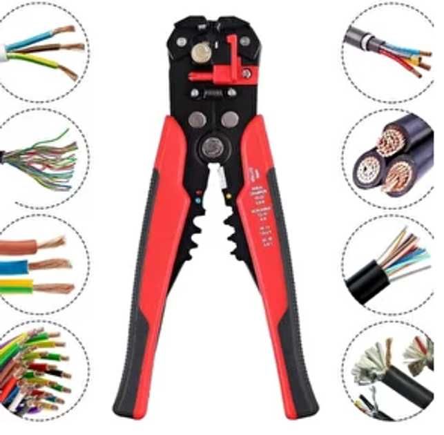 Кліщі для обтиску і Автоматичний знімач ізоляціі з дротів (Стріпер)