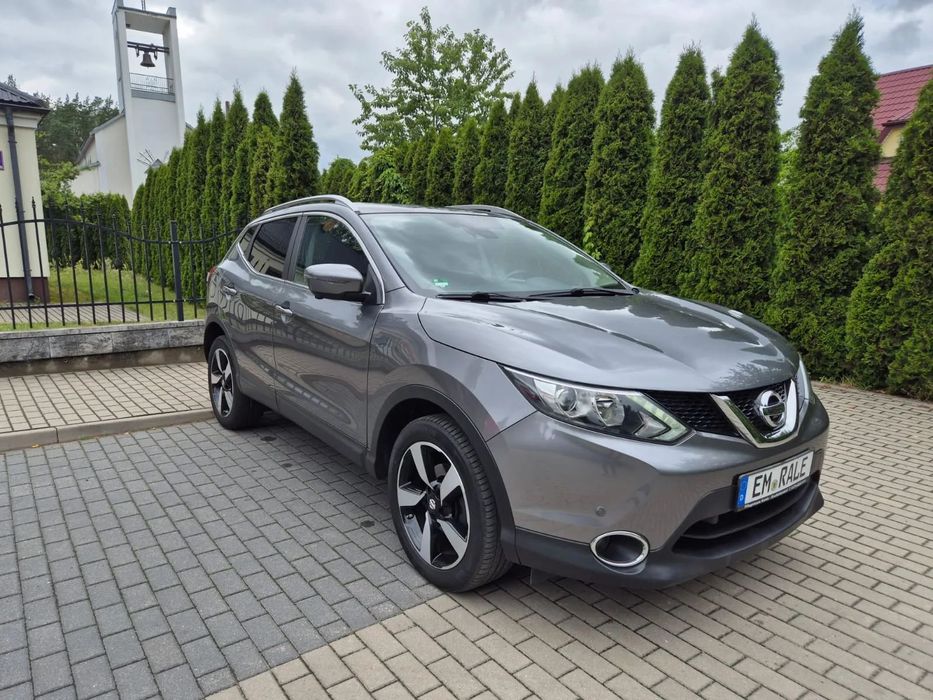 Nissan Qashqai 1.6 DIG-T 163KM 2016r Kamery 360 Sprowadzony Serwisowany