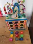 Drewniany SORTER kostka edukacyjna