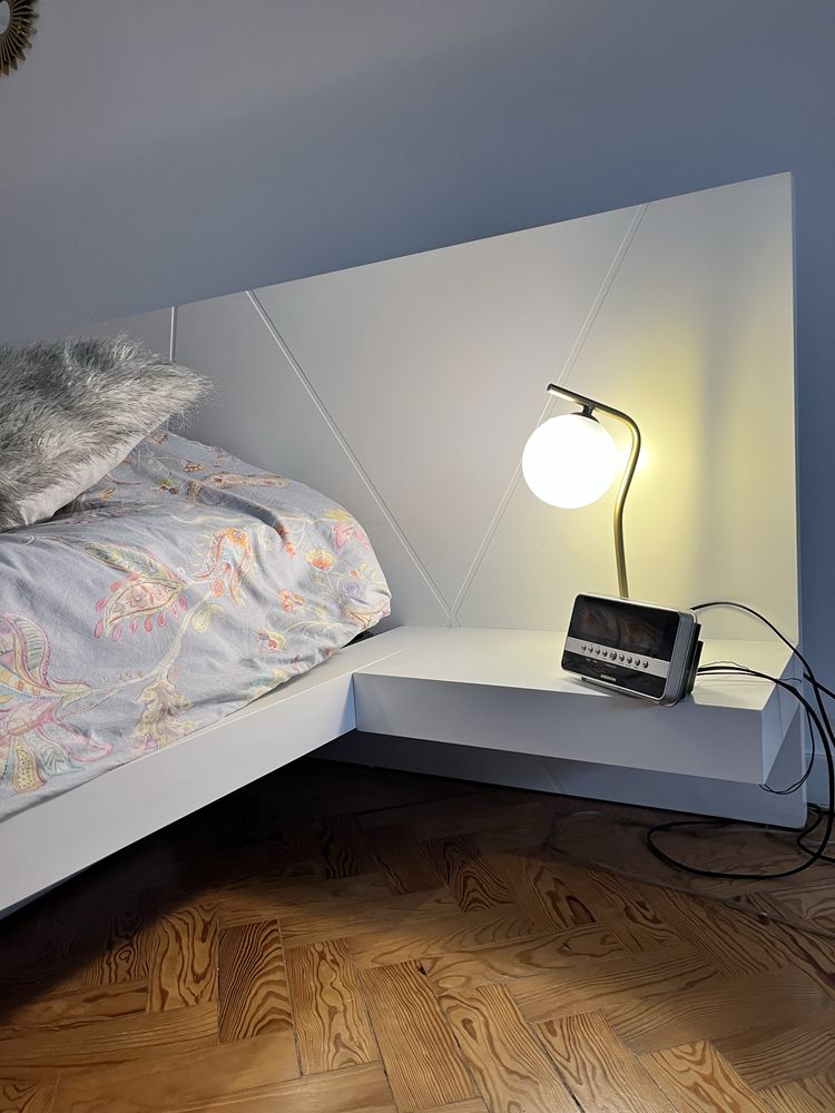Cama Antarte lacada + colchao + estrado
