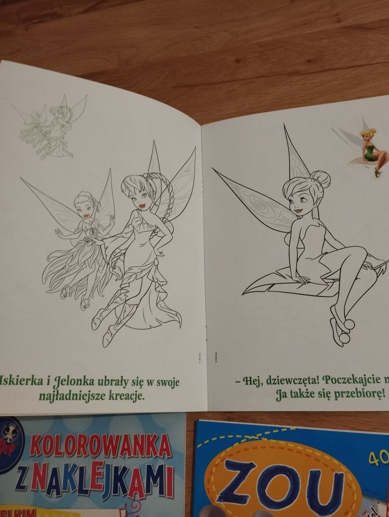 Zestaw kolorowanek