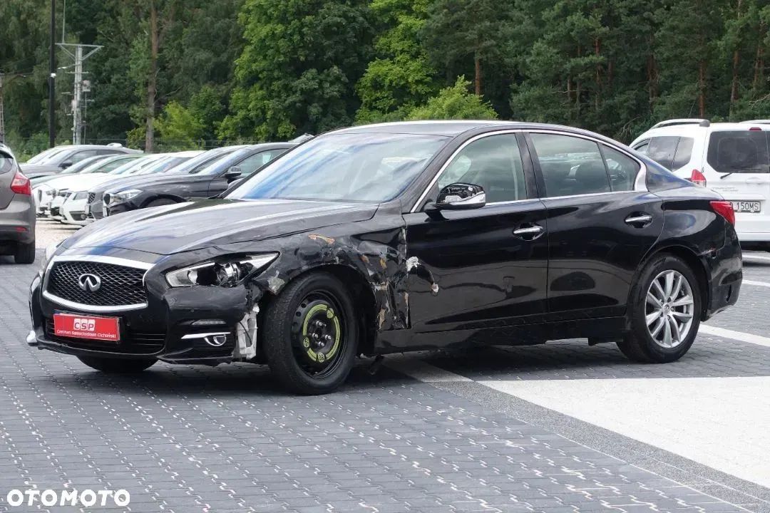 Infiniti Q50 2015 Salon POLSKA Lekko Uszkodzony Faktura Vat 23% OKAZJA MIESIĄCA
