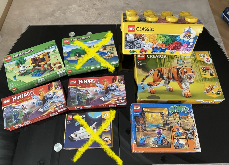 Лего Нинзяго,LEGO Ninjago,Minecraft, Friends, Creator,Classic,Stuntz,