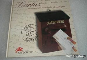 Antigo Livro selos CTT Cartas de Amor, de Saudade e de Sedução