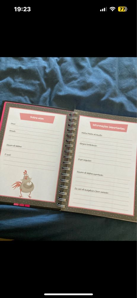 Agenda diario otimo