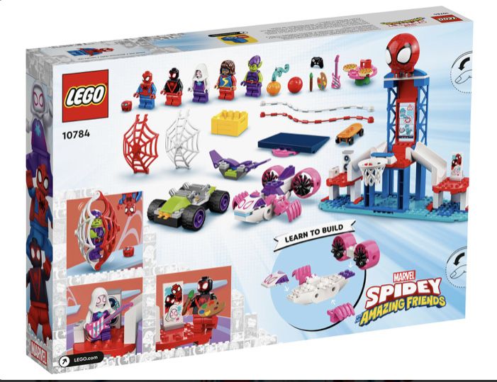 LEGO Marvel SH 10784 Relaks w kryjówce Spider-Mana