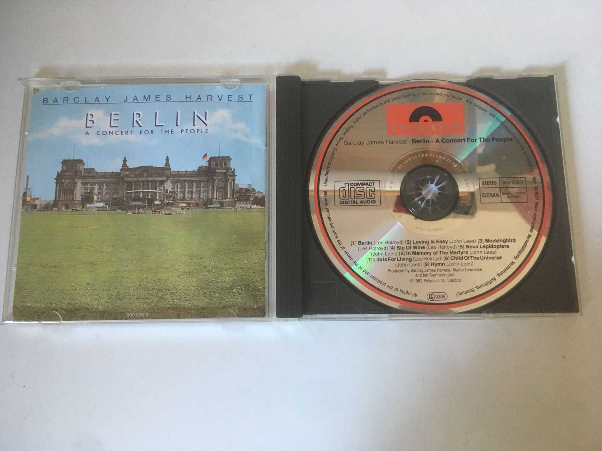 CD - Barclay James Harvest Berlin - A Concert For The People