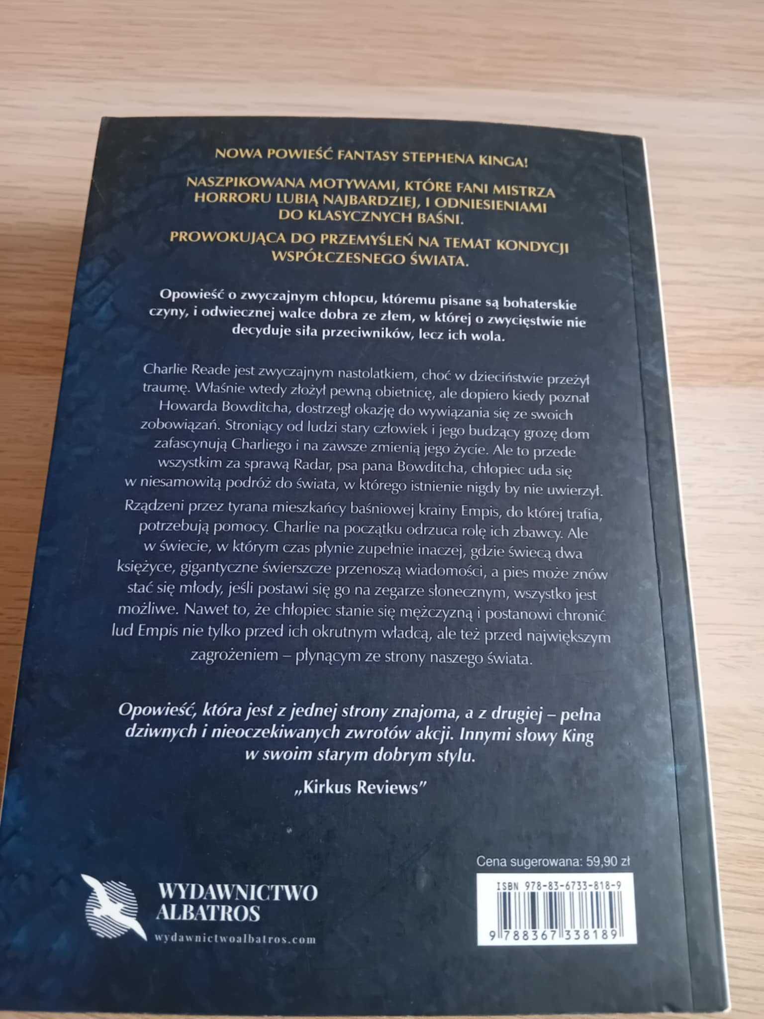 Stephen King- Baśniowa opowieść