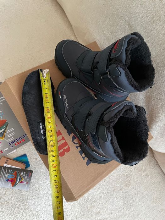 Зимові дитячі черевики Зимове взуття на хлопчика, розмір 27, ус.17,5см