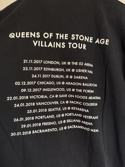 Koszulka Queens of The Stone Age Villians tour Rozmiar L