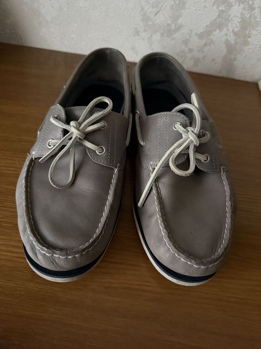 Шкіряні чоловічі мокасіні