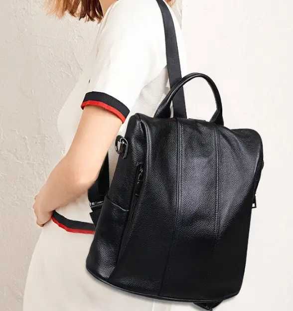 Жіночий кожаный шкіряний рюкзак сумка трансформер натуральная кожа