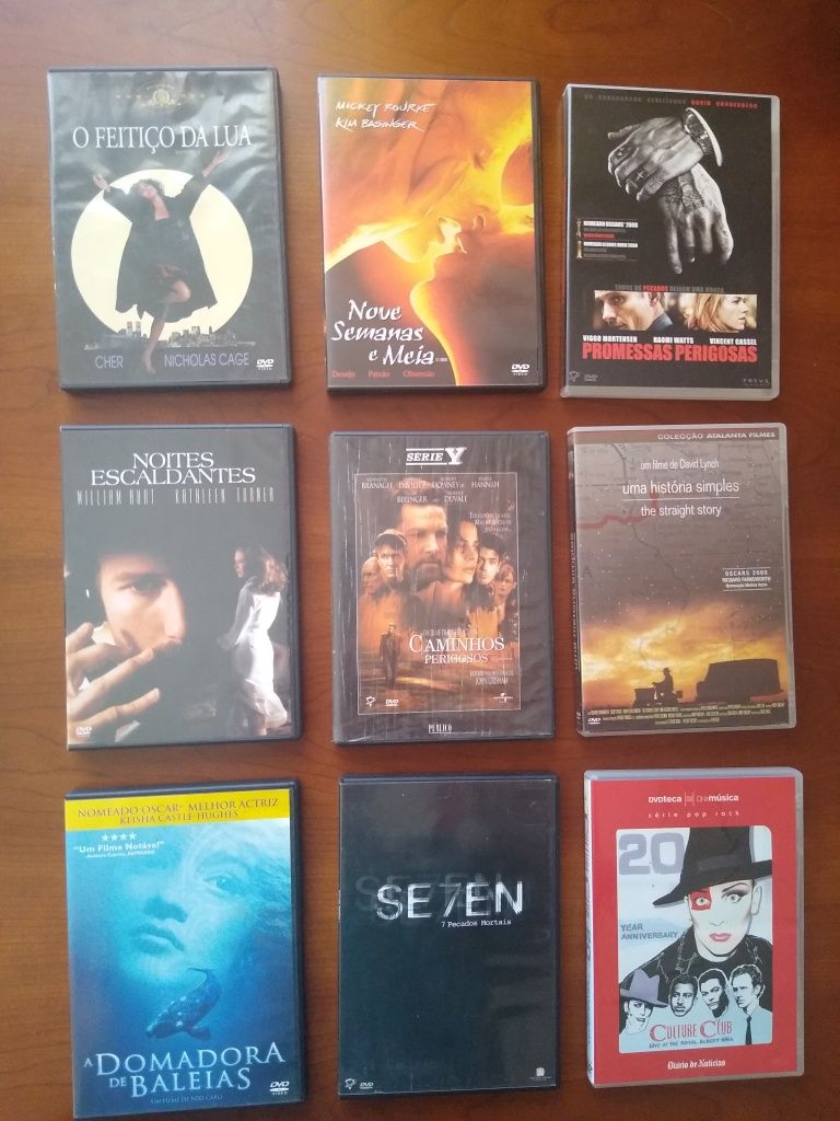 DVDs  diversos clássicos