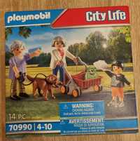 Playmobil city life Dziadkowie z wnuczkiem NOWE klocki  4-10 lat