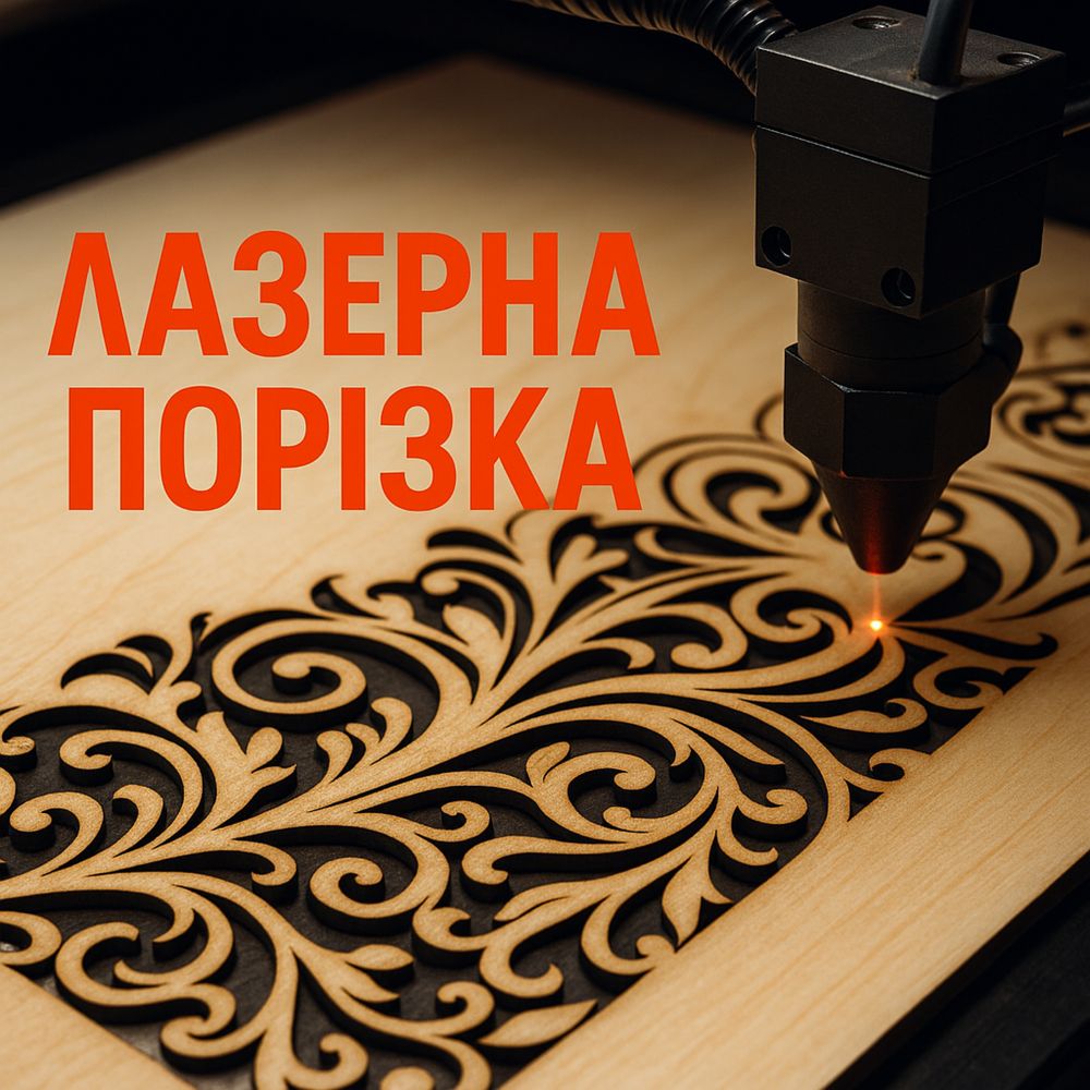Лазерна порізка для творчості — малий тираж, велика увага до деталей