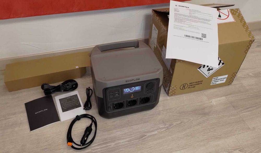 EcoFlow River 2 Pro/зарядна станція портативна/НА ГАРАНТІЇ від ROZETKA