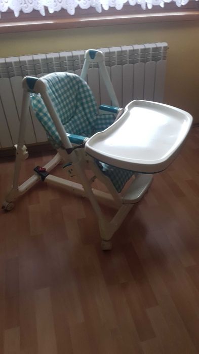 Krzesełko dziecięce  rozkładane z regulacją