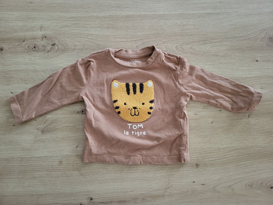 Bluza niemowlęca + longsleeve roz. 62